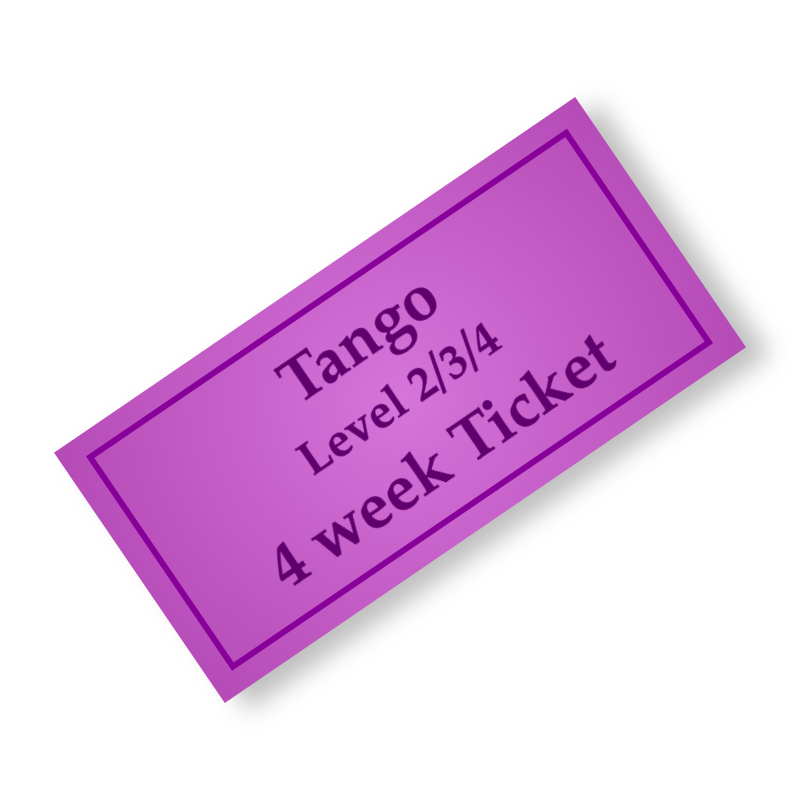 Tango L2:3:4 4wk Ticket