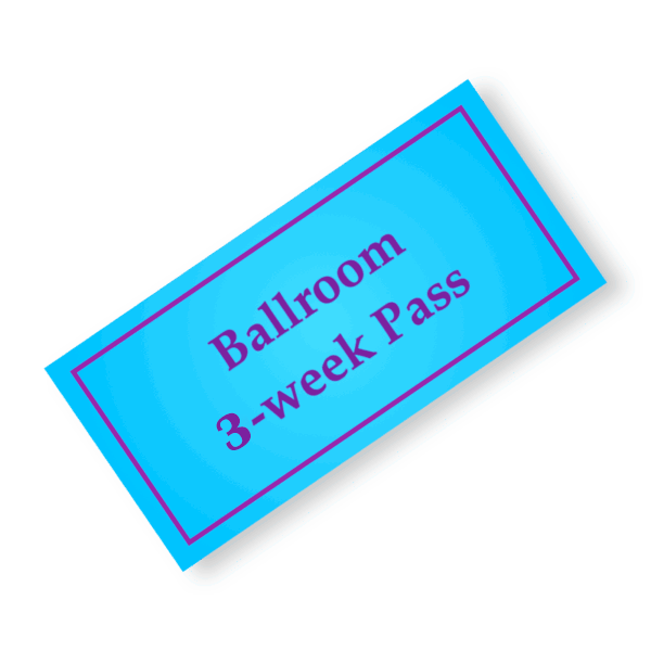 3 week pass ballroom
